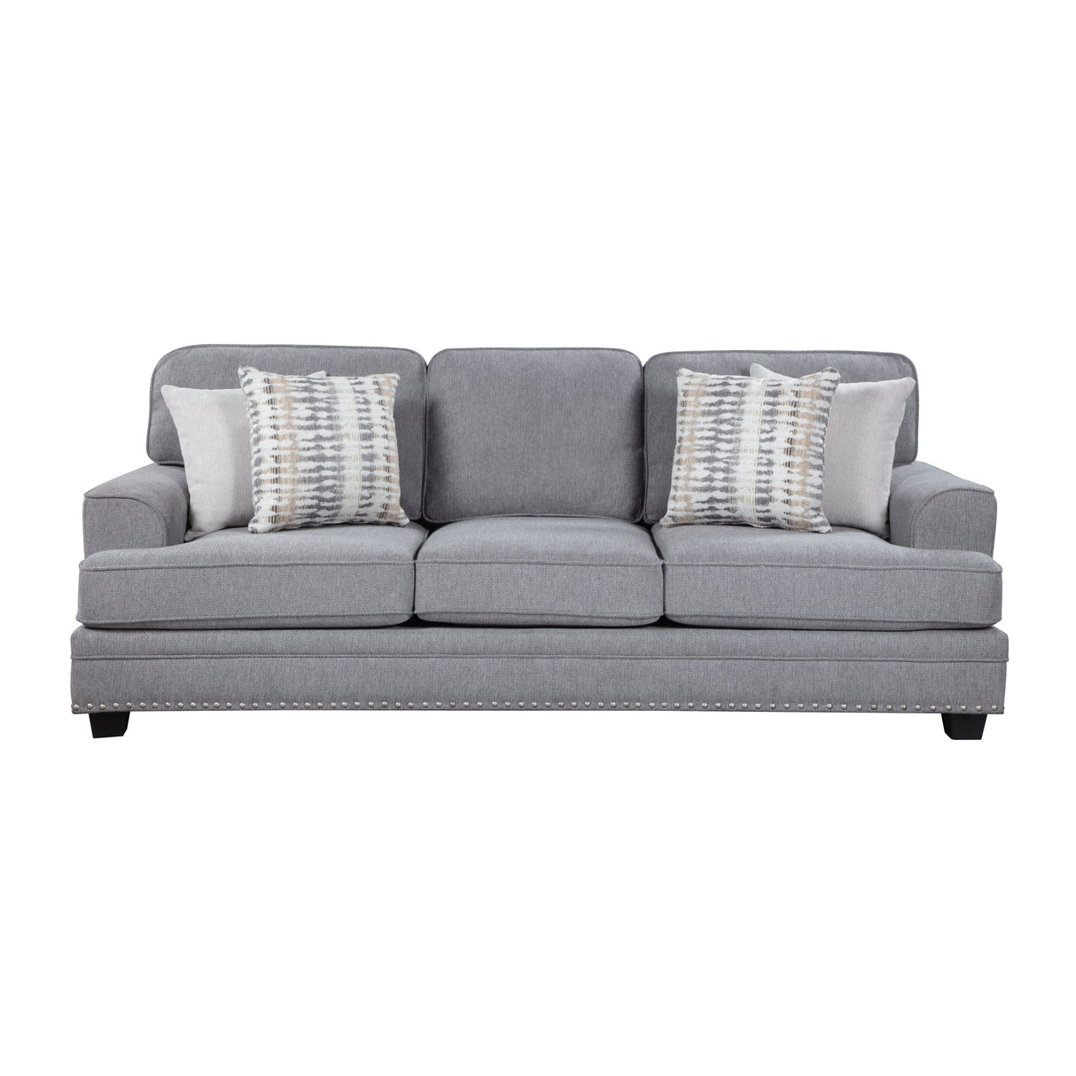 Bradford Gray Sofa by Homelegance at Eve Furniture
