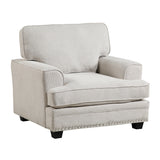 Bradford Sand Living Room Set by Homelegance at Eve Furniture