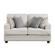 Bradford Sand Loveseat by Homelegance at Eve Furniture