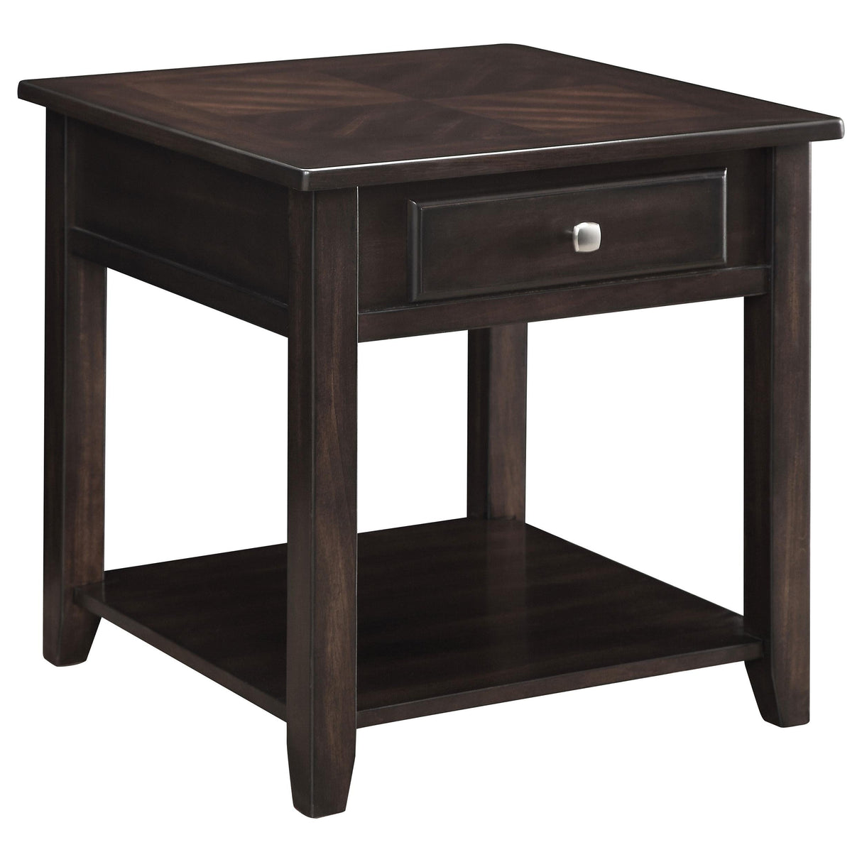 Bradford Walnut 2-Piece Lift Top Coffee and End Table Set by Coaster at Eve Furniture