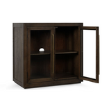 Bradley 2 Door Cabinet - Landmark Brown by Classic Home at Eve Furniture