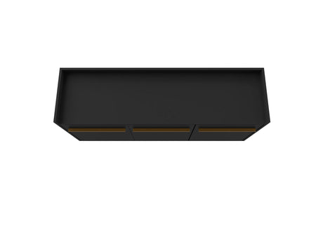 Bradley 53.54 Buffet Stand in Black by Manhattan Comfort at Eve Furniture