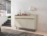 Bradley 53.54 Buffet Stand in Off White by Manhattan Comfort at Eve Furniture
