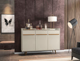 Bradley 53.54 Buffet Stand in Off White by Manhattan Comfort at Eve Furniture
