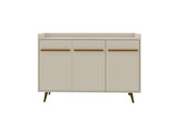 Bradley 53.54 Buffet Stand in Off White by Manhattan Comfort at Eve Furniture