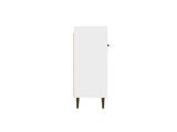 Bradley 53.54 Buffet Stand in White by Manhattan Comfort at Eve Furniture
