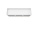 Bradley 53.54 Buffet Stand in White by Manhattan Comfort at Eve Furniture