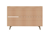 Bradley 53.54 Stand Buffet in Rustic Brown by Manhattan Comfort at Eve Furniture