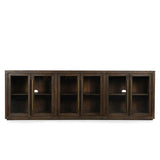 Bradley 6 Door Cabinet - Landmark Brown by Classic Home at Eve Furniture