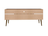 Bradley 62.99 TV Stand in Rustic Brown by Manhattan Comfort at Eve Furniture