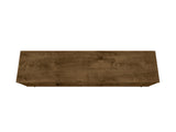 Bradley 62.99 TV Stand in Rustic Brown by Manhattan Comfort at Eve Furniture