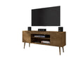 Bradley 62.99 TV Stand in Rustic Brown by Manhattan Comfort at Eve Furniture