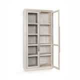 Bradley Display Cabinet - Coastal White by Classic Home at Eve Furniture