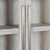 Bradley Display Cabinet - Coastal White by Classic Home at Eve Furniture