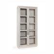 Bradley Display Cabinet - Coastal White by Classic Home at Eve Furniture