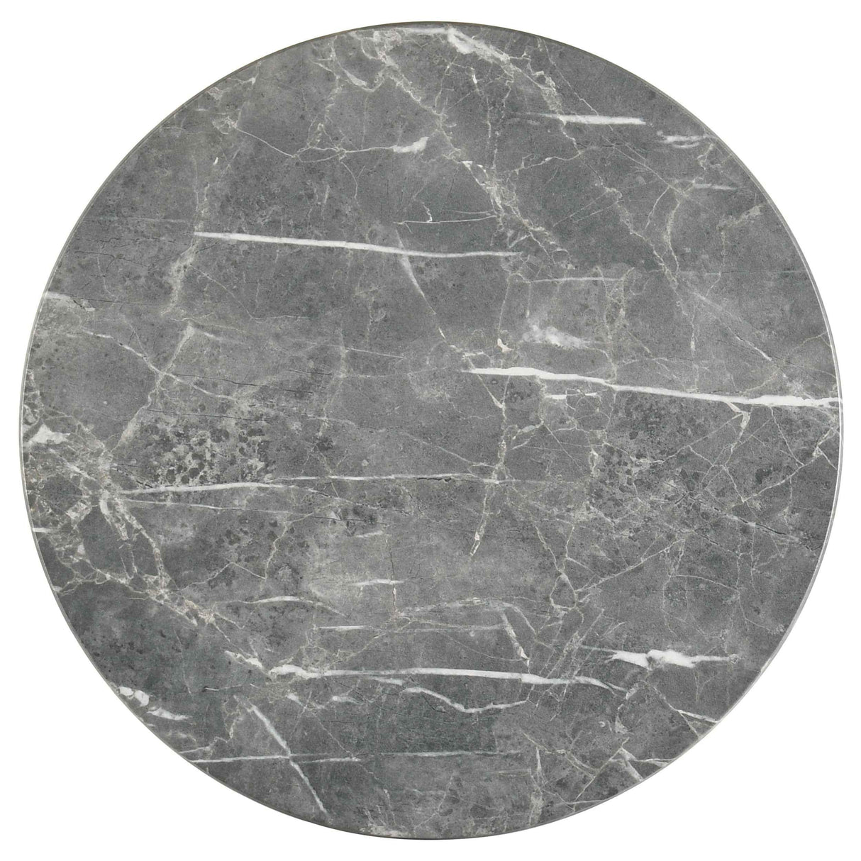 Bradley Grey/Natural Round SmartTop End Side Table by Coaster at Eve Furniture