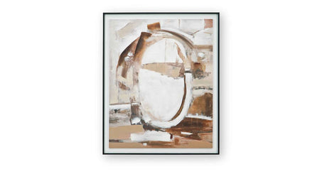 Bradlow Brown & White & Black Wall Art by Ashley at Eve Furniture
