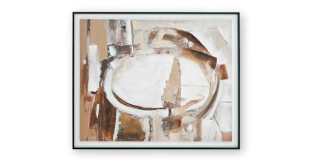 Bradlow Brown & White & Black Wall Art by Ashley at Eve Furniture