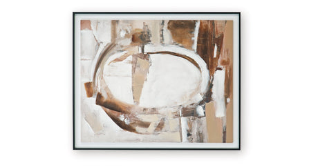 Bradlow Brown & White & Black Wall Art by Ashley at Eve Furniture