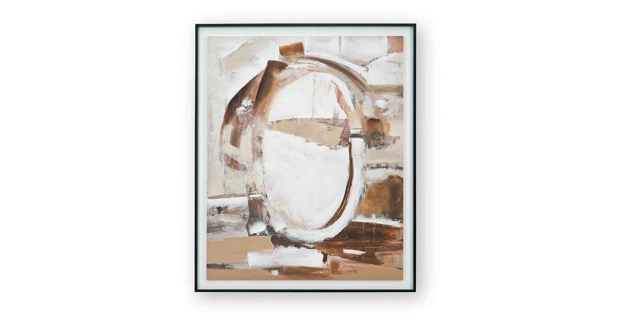 Bradlow Brown/White/Black Wall Art by Ashley at Eve Furniture