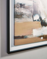 Bradlow Brown/White/Black Wall Art by Ashley at Eve Furniture