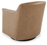 Bradney Tumbleweed Swivel Accent Chair by Ashley at Eve Furniture