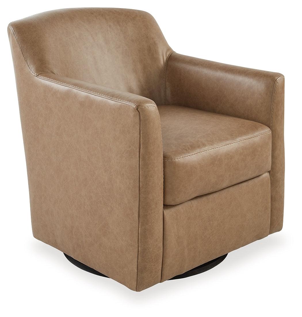 Bradney Tumbleweed Swivel Accent Chair by Ashley at Eve Furniture
