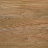 Bradshaw Natural Acacia and Black Rectangular Live Edge Dining Table by Coaster at Eve Furniture