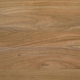 Bradshaw Natural Acacia and Black Rectangular Live Edge Dining Table by Coaster at Eve Furniture