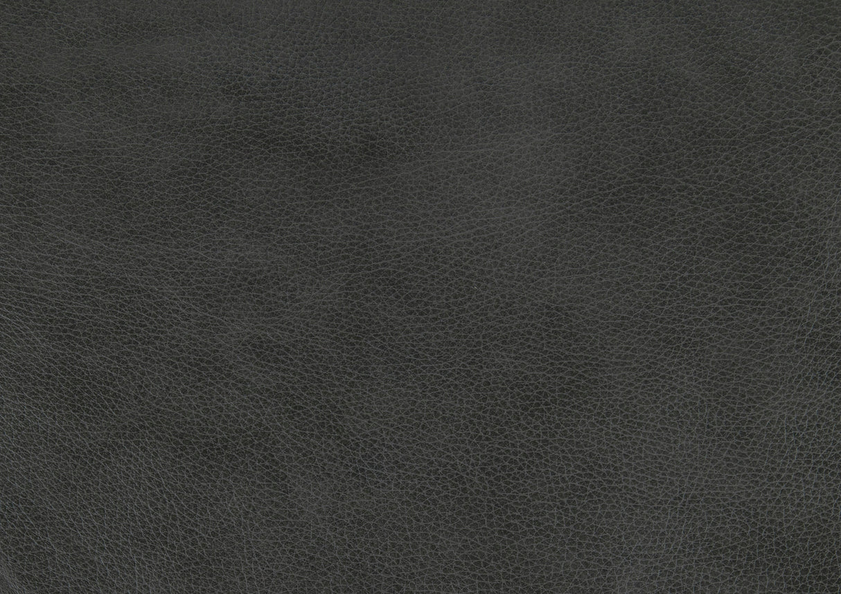 Braintree Gray Top-Grain Leather Accent Chair by Homelegance at Eve Furniture