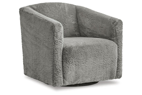 Bramner Charcoal Accent Chair by Ashley at Eve Furniture