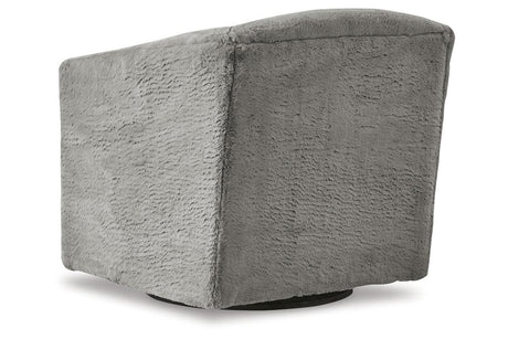 Bramner Charcoal Accent Chair by Ashley at Eve Furniture