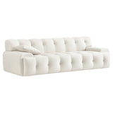 Brigette Cream Velvet Sofa