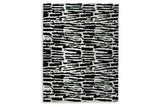 Bramshaw Black/Ivory Large Rug by Ashley at Eve Furniture