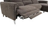 Brande Brown Power Sectional with Right Chaise by Furniture of America at Eve Furniture