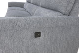 Brande Gray Power Sectional with Right Chaise by Furniture of America at Eve Furniture