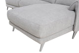 Brande Light Gray Power Sectional with Right Chaise by Furniture of America at Eve Furniture