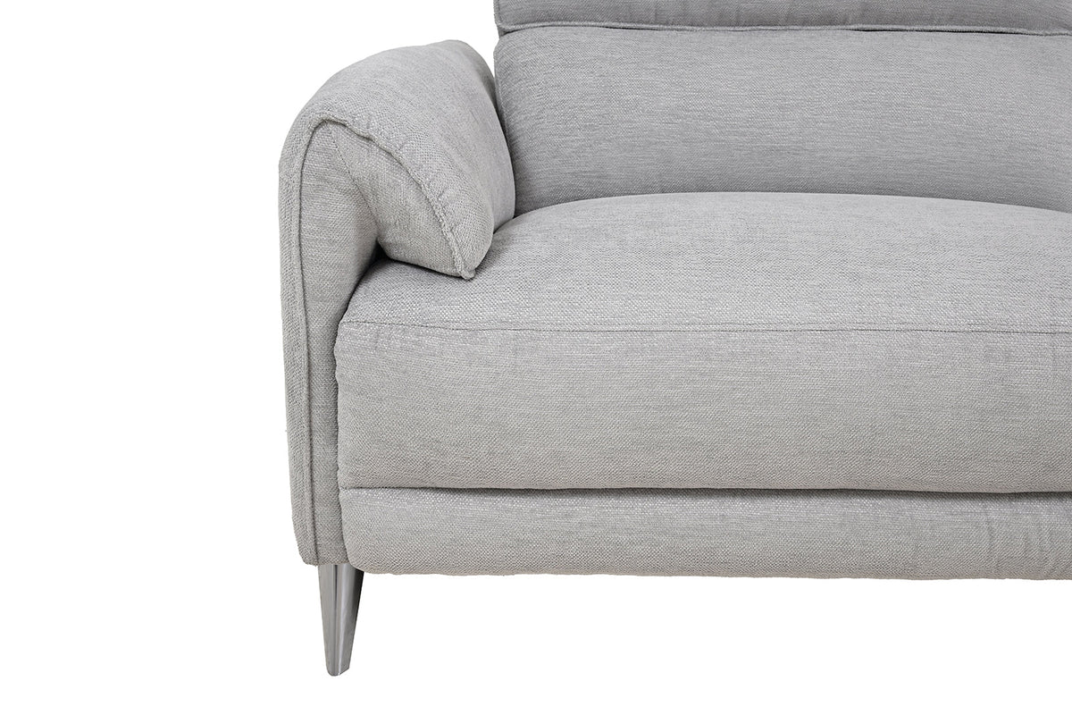 Brande Light Gray Power Sectional with Right Chaise by Furniture of America at Eve Furniture