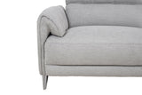 Brande Light Gray Power Sectional with Right Chaise by Furniture of America at Eve Furniture