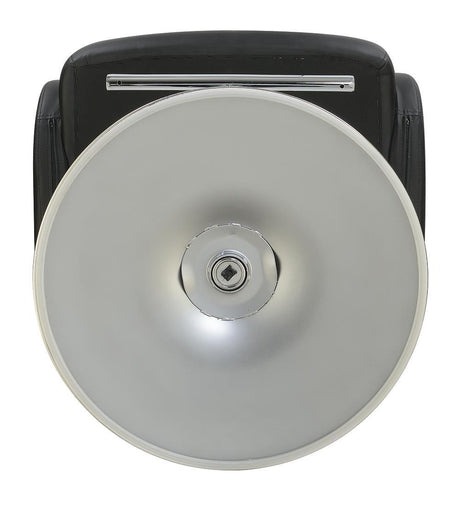 Brandi Black and Chrome 29" Adjustable Height Bar Stool by Coaster at Eve Furniture