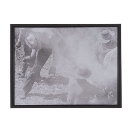Branding Bunch by Kernud Hansen a Hand Embellished Textured Framed Photo Art Print Matted under Glas by Mercana at Eve Furniture