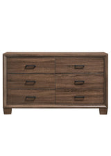 Brandon Medium Warm Brown 6-Drawer Dresser