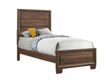 Brandon Medium Warm Brown Panel Youth Bedroom Set