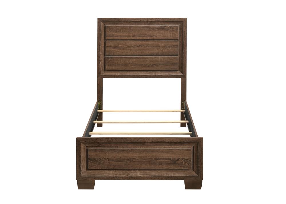 Brandon Medium Warm Brown Panel Youth Bedroom Set