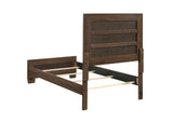 Brandon Medium Warm Brown Panel Youth Bedroom Set