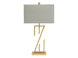 Brandt Brown/Gold Table Lamp (Set of 2) by Crestview at Eve Furniture