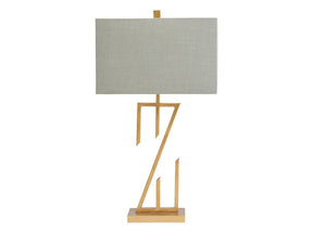 Brandt Brown/Gold Table Lamp (Set of 2) by Crestview at Eve Furniture