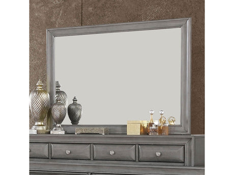 Brandt Gray 5-Piece Queen Bedroom Set by Furniture of America at Eve Furniture