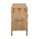 Brandyss 62" Burl 7-Drawer Dresser by TOV Furniture at Eve Furniture