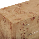 Brandyss 62" Burl 7-Drawer Dresser by TOV Furniture at Eve Furniture